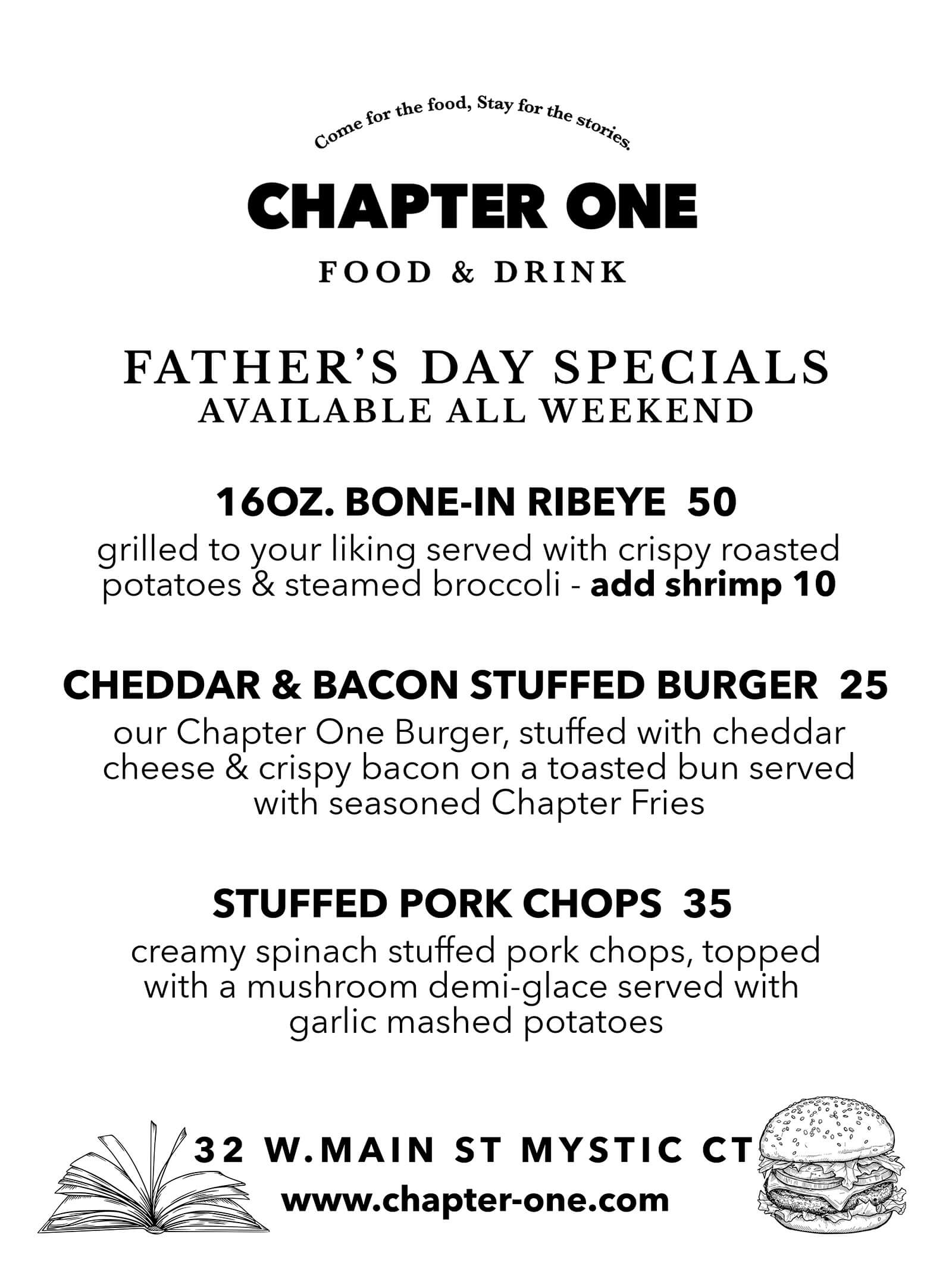 Chapter One Specials 